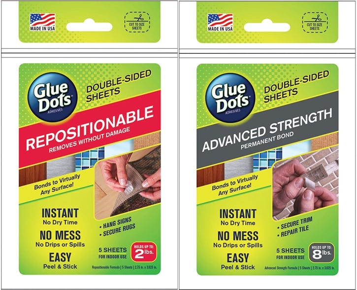 Glue Dots® DoubleSided Sheets Now Available at Hobby Lobby